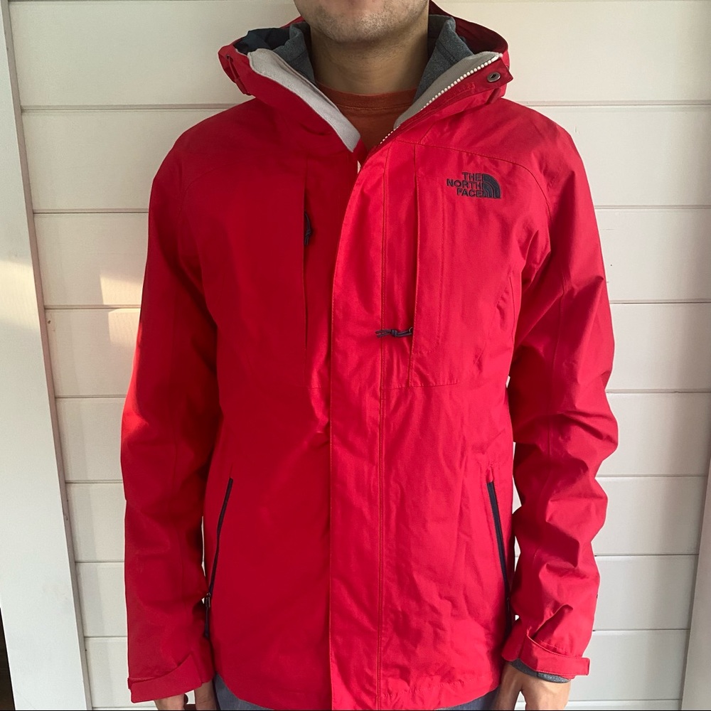The North Face Storm Peak Triclimate 3-in-1 Shell Scarlet Bright Red Jacket